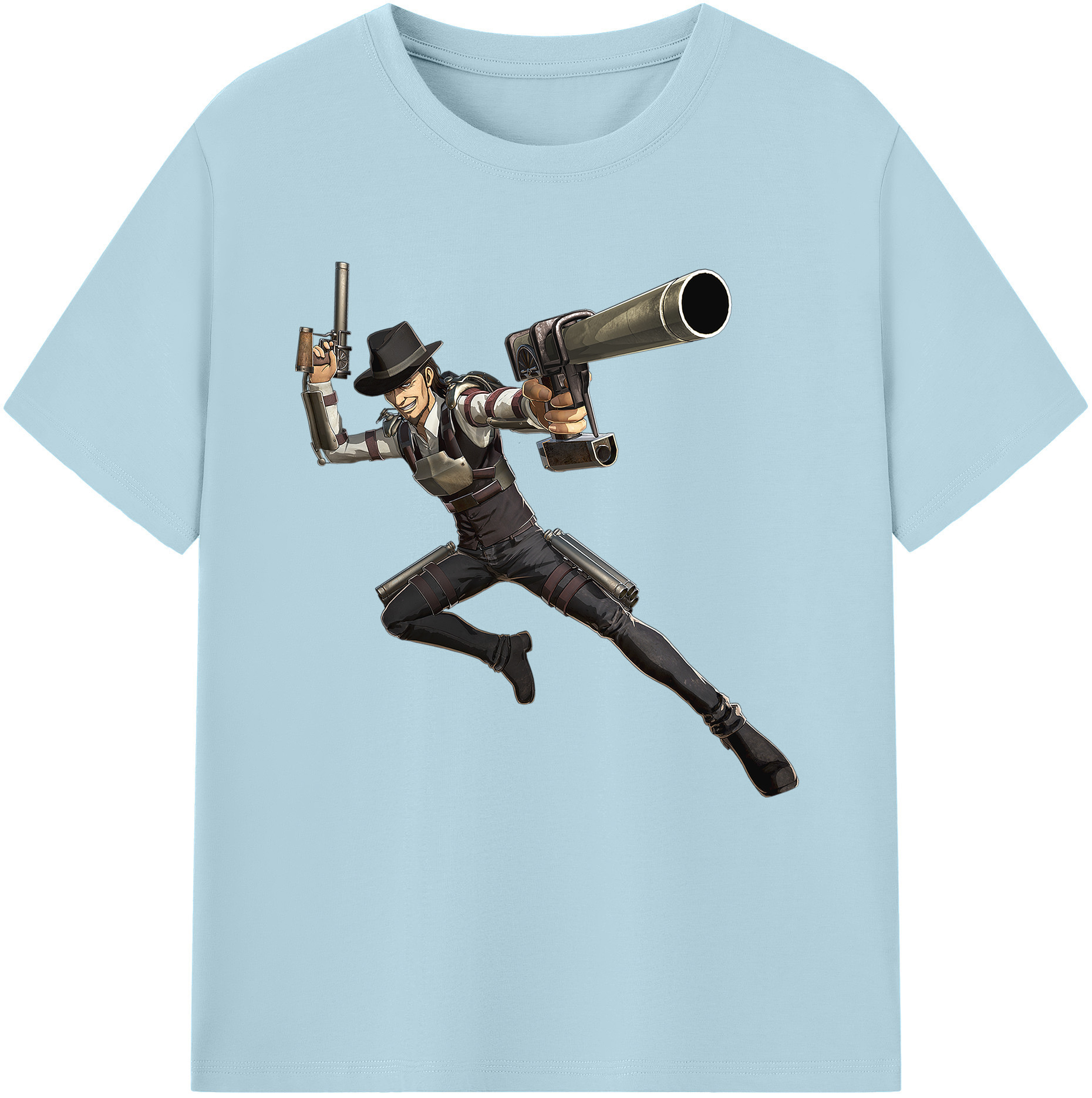 （画像用） 進撃の巨人 Attack on Titan 綿100％半袖Tシャツ（フロントプリント）